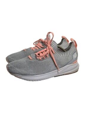 New Balance Vizo Pro Run Knit Gray Lace Up Women’s Running Shoes Size 9 Athletic